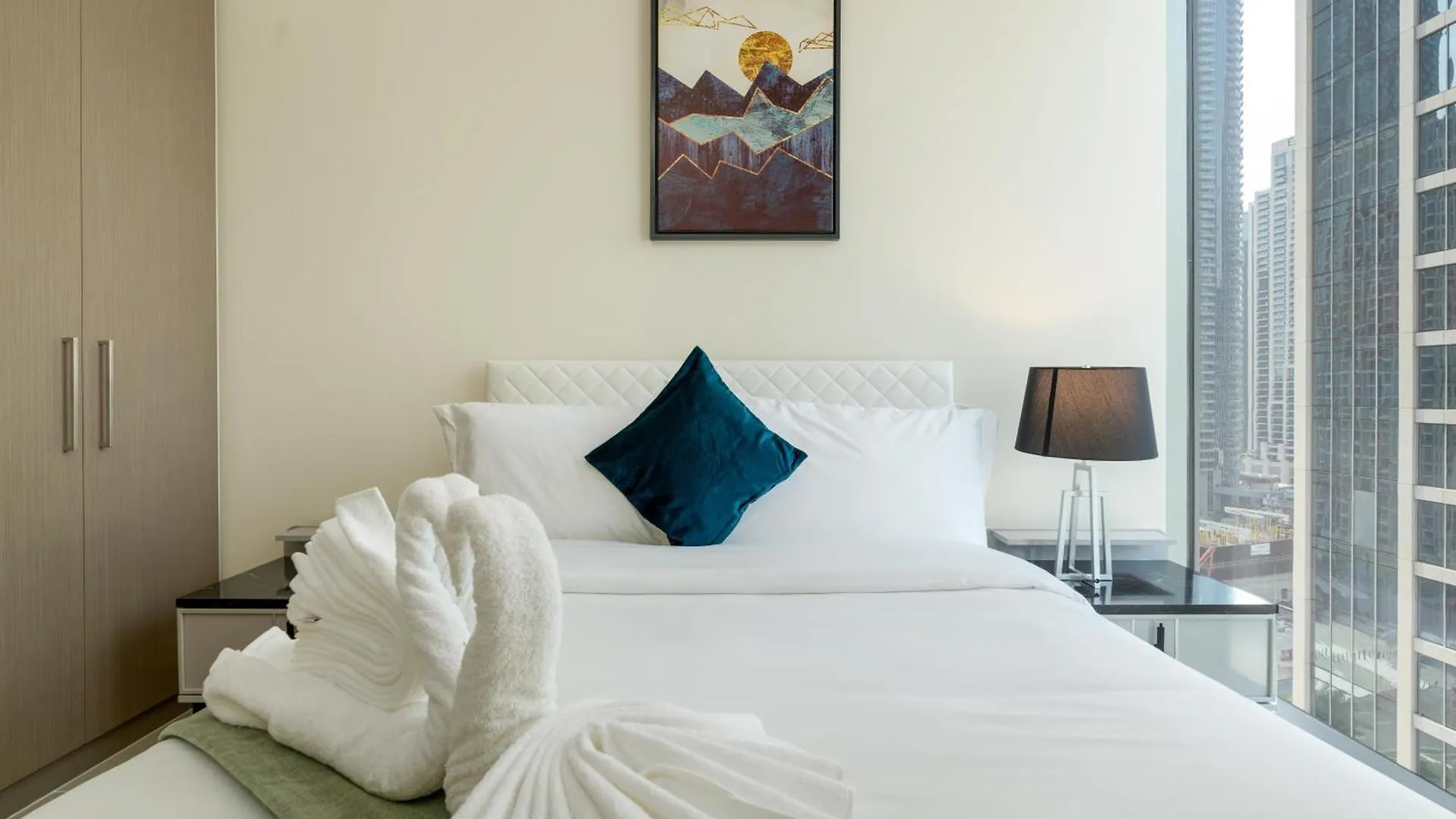 Forte Tower 1 With Burj Khalifa View - Vigor Vacation Homes ドバイ